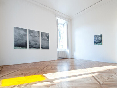 Linda Carrara, Il punto focale, exhibition view. Courtesy of Tucci Russo Gallery