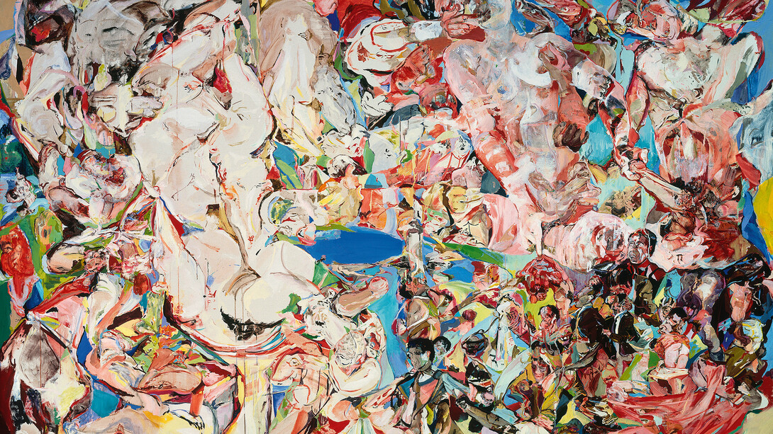 Cecily Brown, High society, 1998. Courtesy of the Dallas Museum of Art