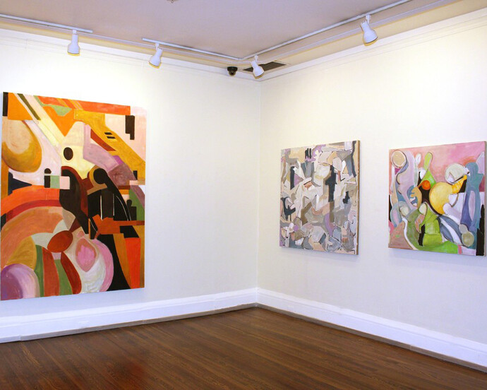 Lois Dickson, Exhibition view.Courtesy of The New York Studio School