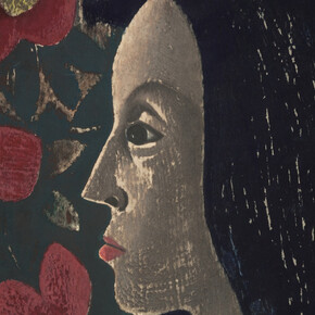 Saito Kiyoshi, Profile (detail), 1948. Courtesy of The Art Institute of Chicago