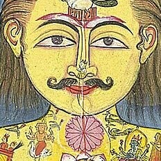 Ilustración de "Sapta Chakra", 1899