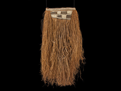 From the Belmacz archive curated by May Cornet, Dutch East Indies (Indonesia), tribal, ceremonial menswear, c. 1950s, grass, 66 × 66 cm