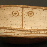 Escudilla polícroma zoomorfa

Materiales: Cerámica

Horizonte Inka. Diaguita III. Diaguita-Inka 1470- 1532 d.C.