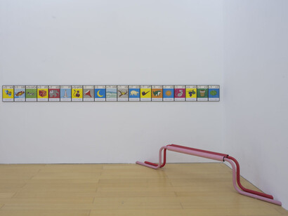 Tomaso Binga, Euforia, exhibition view. Courtesy of Museo Madre