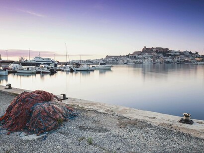 Fishing gear in Ibiza