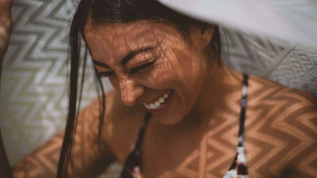 Laughter is a link that bonds people