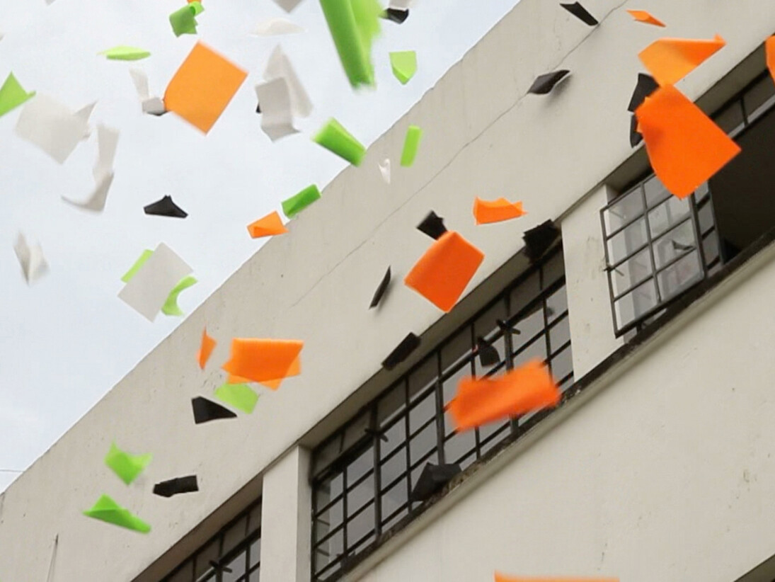 Otto Berchem, film still from Universidad Nacional (Revolver), 2013 