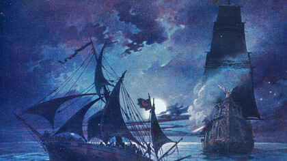 "El ingenioso hidalgo Don Quijote de la Mancha", edición adornada con acuarelas de Salvador Tusell, 1894?, sacadas de las célebres composiciones de Gustave Doré. Casa Editorial Vda. de Luis Tasso, 1905, vol. 1, pg. 681, Barcelona, España