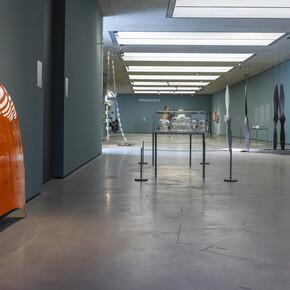 Sylvie Fleury, exhibition view. Courtesy of Museum der Moderne