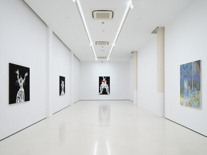 Various artists, The textility of organisms, exhibition view. Courtesy of Hive Center for Contemporary Art 