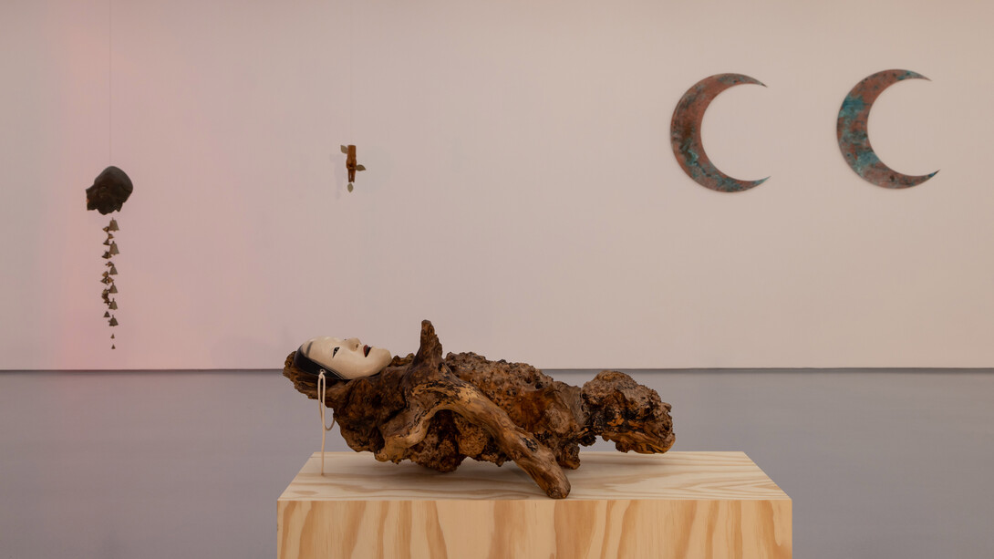 André Romão, Inverno, vista da exposição. Cortesia da Galeria Vera Cortês