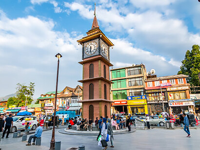 Srinagar’s Lal Chowk is home to the historic Ghanta Ghar, also known as the Clock Tower, India