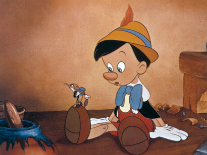 Pepe Grillo y Pinocho