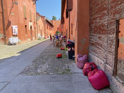 Vita nel borgo di Colle Ameno, Italia