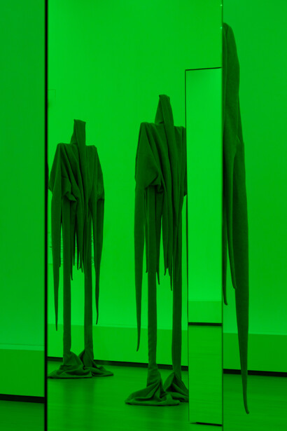 Sandra Mujinga, Skin to skin, exhibition view. Courtesy of Stedelijk Museum