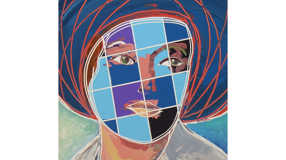 David Ben White, The Personification of an Ideal (Margarete), 2014, Mixed media, 51 x 41 cm © David Ben White. Courtesy the artist and l’étrangère