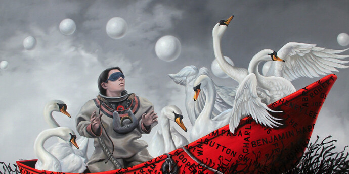 Chinese Magical Realism. Courtesy of The Dragon Year Gallery