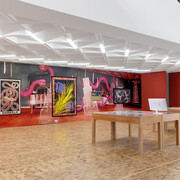 Tina Girouard, Sign-in, exhibition view. Courtesy of Museo Tamayo