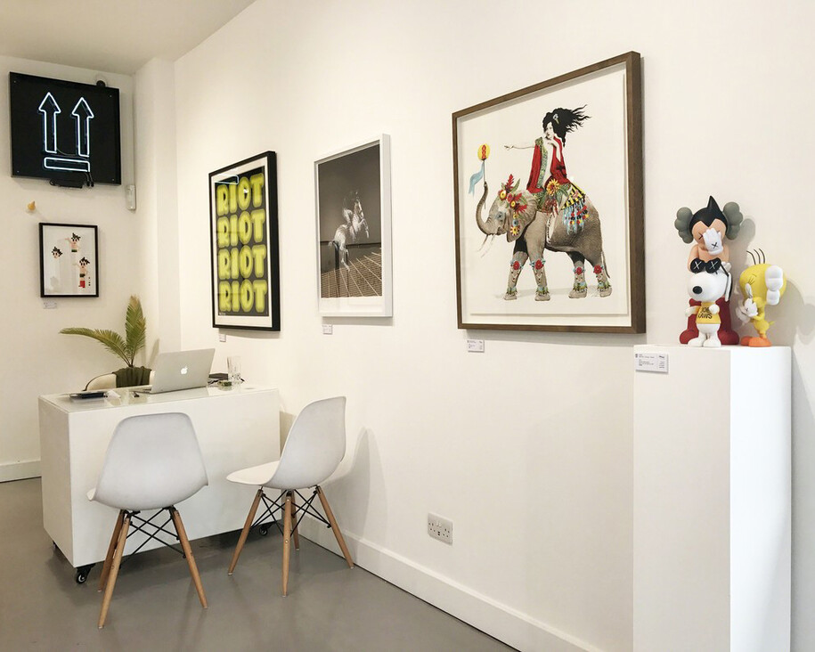 Hang-Up Gallery Collections 2017, Exhibition view. Courtesy of Hang-Up Gallery 