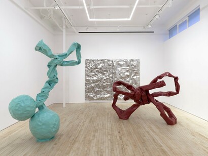 Anna Fasshauer, Sculpture first, exhibition view. Courtesy of Nino Mier Gallery