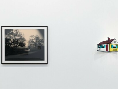 Installation view, artworks from left to right: © Sally Mann, © Estate of Roy Liechtenstein/DACS 2020,  ph. Lucy Dawkins