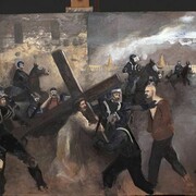 Ben Moore, As it was in the beginning, 2014,
Oil on Canvas(Image Bran Symondson)