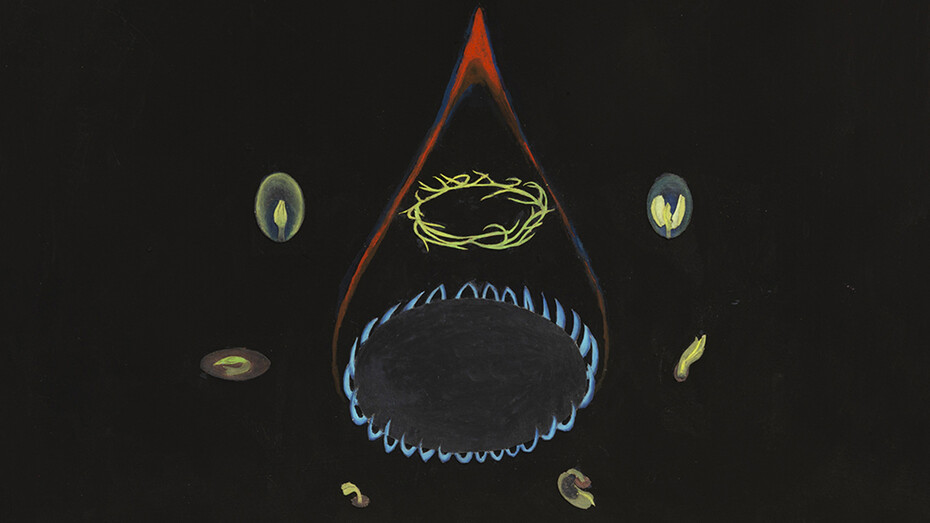 Sarah Smiley, Rebirth (detail), 2022. Courtesy of Hashimoto Contemporary