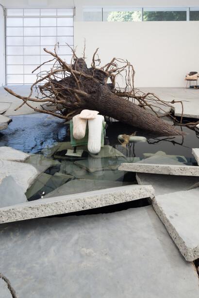 On the Eve of Never Leaving. Courtesy of Gagosian