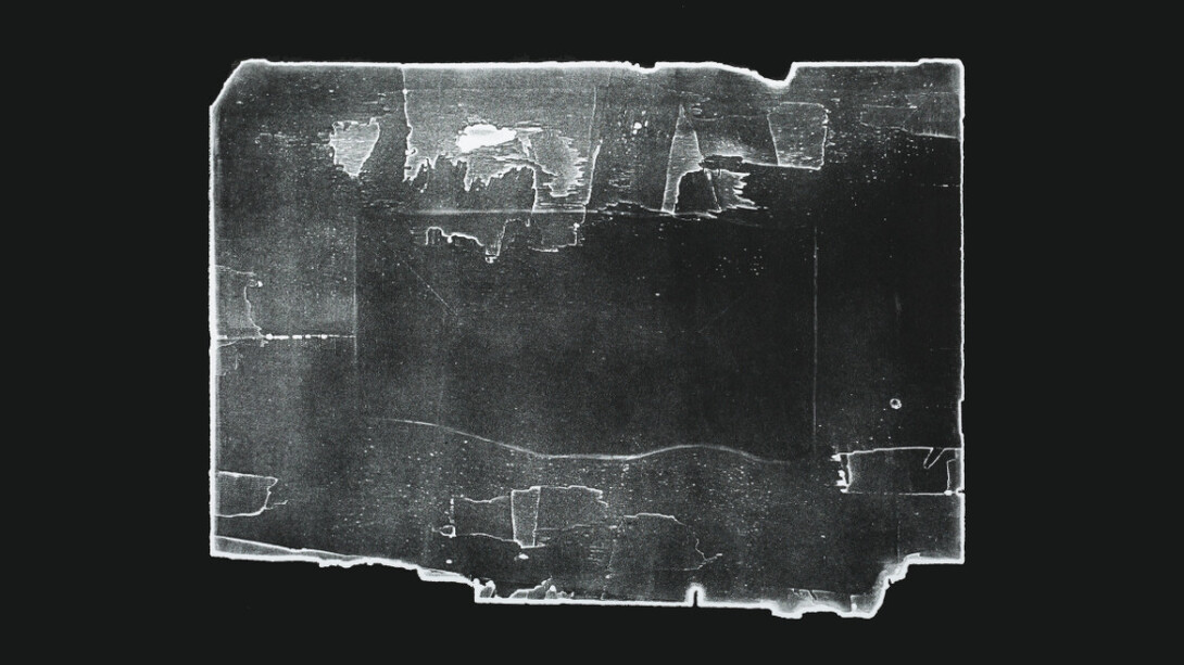 El Anatsui, Untitled (from the Black and White Series). Courtesy of October Gallery