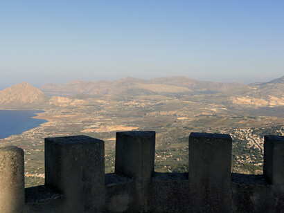 Panorama dal Castello di Venere, foto di Alessandra Burgarella