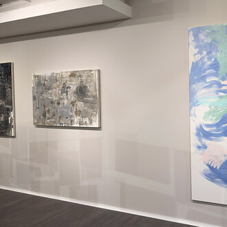 Various artists, Evanescente, exhibition view. Courtesy of La Balsa Gallery