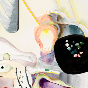 Diane Christiansen and Jessie Mott, Get a room, 2023. Courtesy of Zolla Lieberman Gallery