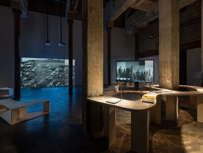 Carmen Amengual, A non-coincidental mirror, exhibition view. Courtesy of Smack Mellon 