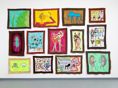 Jakup Ferri, Rub-a-dub-dub, exhibition view. Courtesy of Ani Molnár Gallery