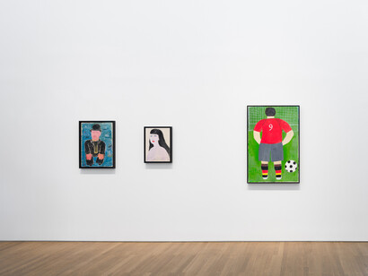 Various artists, To live is to fly, exhibition view. Courtesy of Tim Van Laere Gallery 