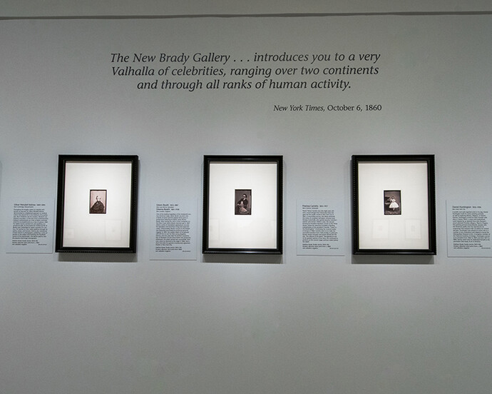 Lincoln's Contemporaries. Courtesy of National Portrait Gallery