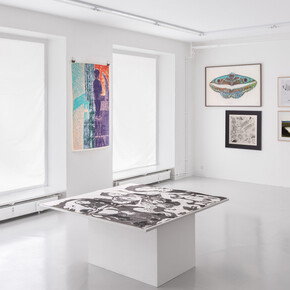 Various artists, Get your paper here!, exhibition view. Courtey of Formation Gallery