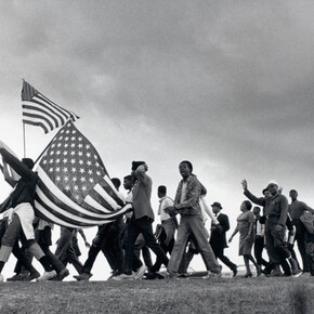 Matt Herron, The march from Selma, 1965. Courtesy of VMFA
