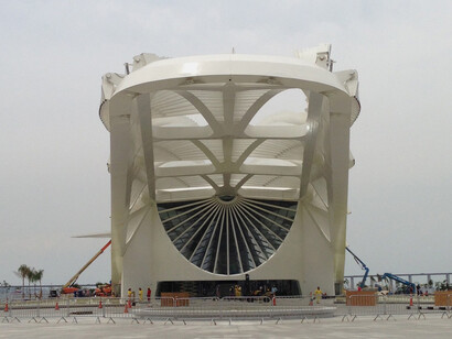 Frente do museu. Foto: Patricia Gomes