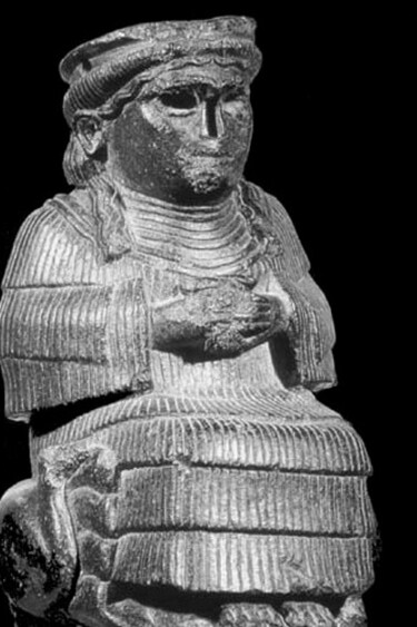 Statuetta di Gula, dea della guarigione, della creazione e della distruzione, come Bau dea della luce e della fertilità