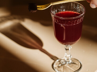 Perfect for a final evening drink before bed is a cocktail from the BIVIUM restuarant-café-bar