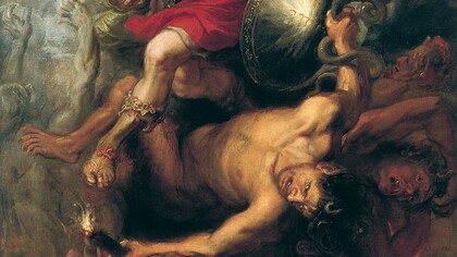 Lucifer renversé par l'Archange Michael, 1656