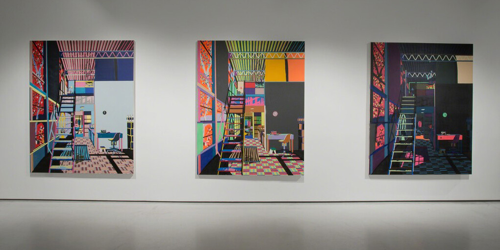 Case Study Paintings. Courtesy of Detour Gallery