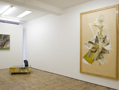 'Asymmetric Dance Class', installation shot, 2014, Courtesy of Vitrine