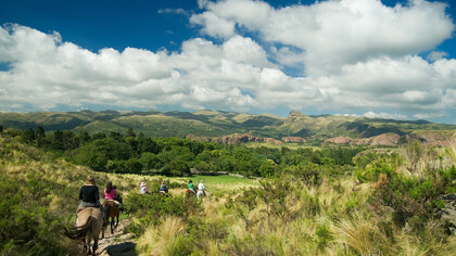 La Estancia Dos Lunas, cerca de la ciudad de Jesús María a dos horas al norte de Córdoba, Argentina