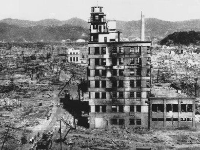 Hiroshima meses después de que la bomba atómica fuera lanzada