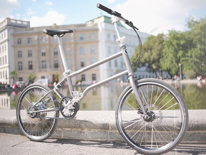 Bicicleta eléctrica plegable Bup-up