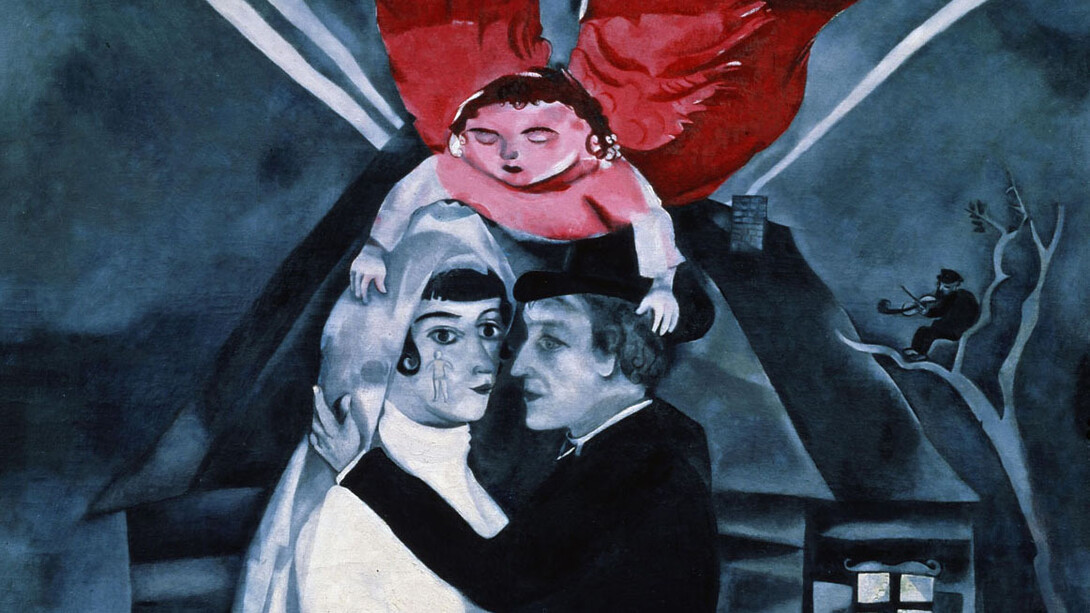 Marc Chagall, Il Matrimonio, 1918, Mosca, Tretyakov Gallery © Chagall ®, by SIAE 2019