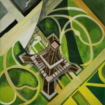 Robert Delaunay. “The Eiffel Tower”