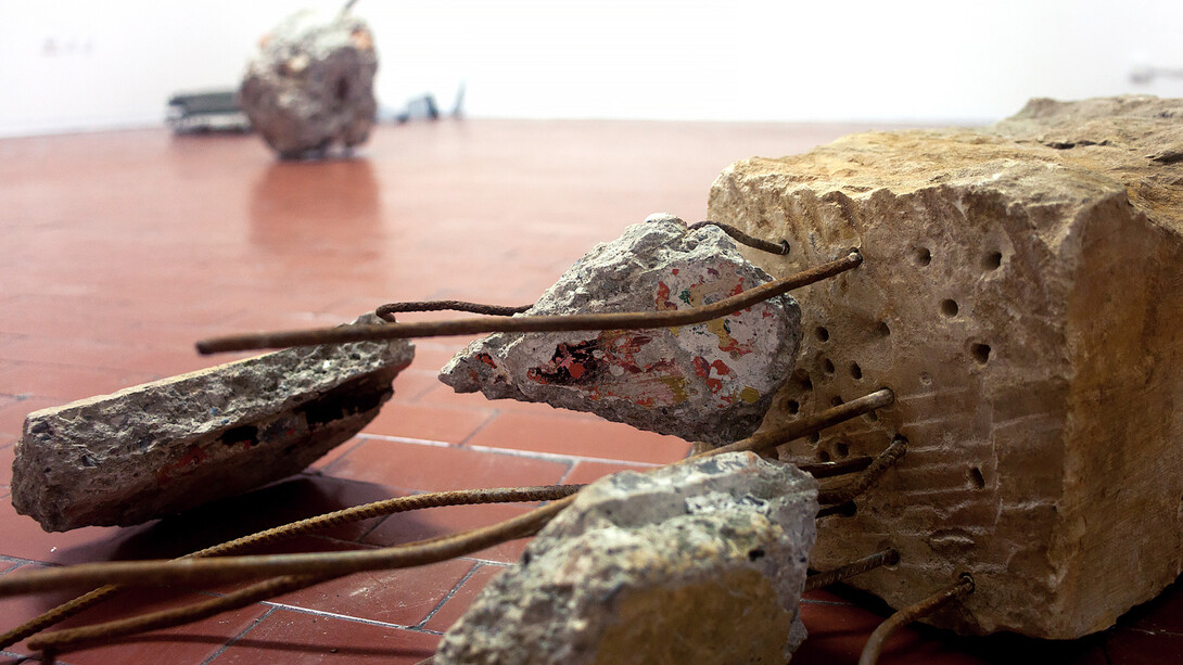 Marcello Tedesco. Lamed, Exhibtion view. Courtesy of Surplace